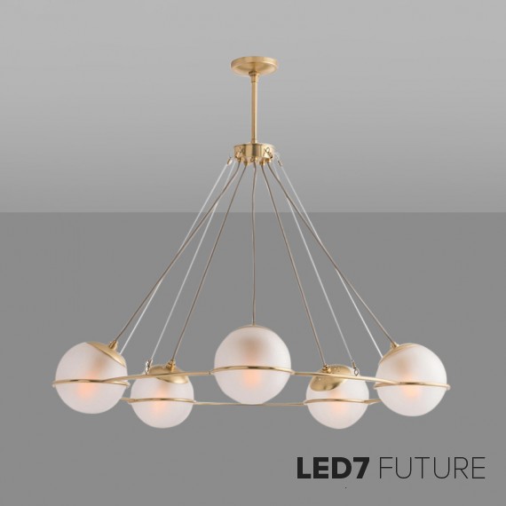 Loft Industry Modern - Balls Chandelier